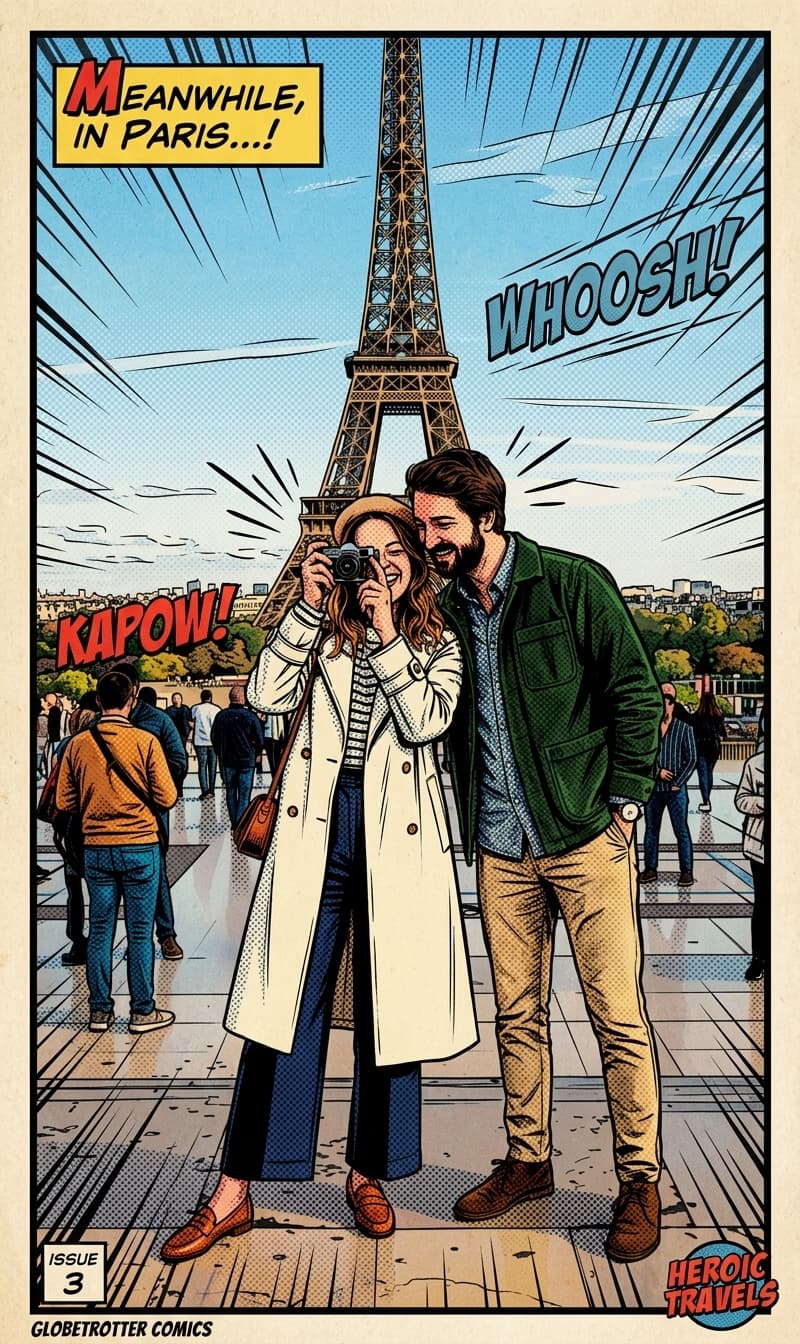 Paris photo AI transformed